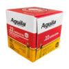 Aguila Ammunition Rimfire 22 LR, 40Gr, Solid Point Hi-Velocity, 250 Rounds Per Box
