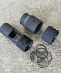 Allen Engineering OPS/AE MK 12 Muzzle Brake 1/2x28 and MOD 1 Collar Kit