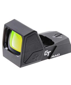 Crimson Trace Corporation, RAD, Green Dot, Open Reflex Sight, Black, 5 MOA