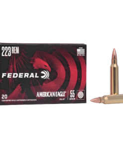 Federal, American Eagle, 223REM, 55 Grain, Full Metal Jacket, 20 Round Box
