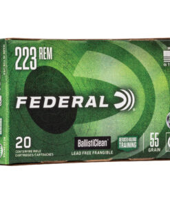 Federal, Ballisticlean, 223 Remington, 55 Grain, Frangible, 20 Round Box