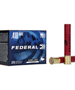 Federal, GameShok, 410 Gauge, 3", #7.5, Max Dram, .6875oz, Shotshell Lead Shot, 25 Round Box
