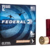 Federal, Speed-Shok, 12 Gauge 3", #4, 1 1/4 oz, Steel Shot, 25 Round Box, California Certified Nonlead Ammunition