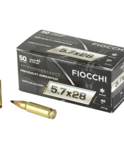 Fiocchi Ammunition, Hyperformance, 5.7X28MM, 40Gr, Tipped Hollow Point, 50 Round Box