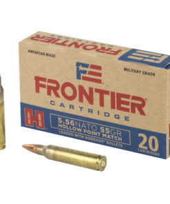 Frontier 556nato 55 Grain Hollow Point Match 20 Rd Box