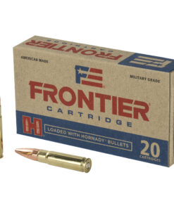Frontier Cartridge, Lake City, 300 Blackout, 125 Grain, Full Metal Jacket, 20 Round Box