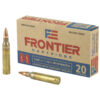 Frontier Cartridge, Lake City, 556 NATO, 75 Grain, Boat Tail Hollow Point Match, 20 Round Box