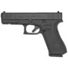 Glock, 17 Gen5, Striker Fired, Semi-automatic, Polymer Frame Pistol, Full Size, 9MM, 4.49" Barrel, Glock Marksman Barrel, nDLC Finish, Black, No Finger Grooves, Fixed Sights, 17...
