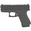 Glock, 43X MOS, Striker Fired, Semi-automatic, Polymer Frame Pistol, Sub-Compact, 9MM, 3.41" Barrel, Glock Marksman Barrel, nDLC Finish, Black, No Finger Grooves, Fixed Sights,...