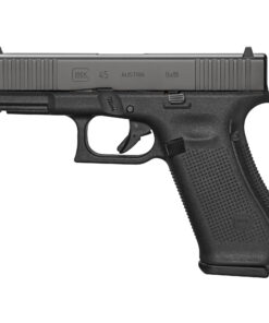 Glock, 45, Striker Fired, Compact Size, 9MM, 4.02" Marksman Barrel, Polymer Frame, Matte Finish, Fixed Sights