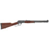 Henry Repeating Arms, Big Boy Steel, Lever Action, Side Gate, 44 Mag, 20" Barrel, Blued Finish, Straight-grip American Walnut Stock, Adjustable/Bead Sights, 10Rd