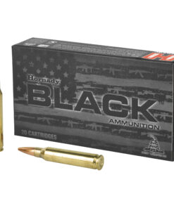 Hornady, BLACK, 223 Rem, 75 Grain, Boat Tail Hollow Point, 20 Round Box