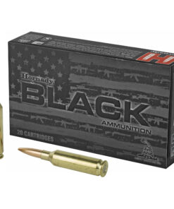 Hornady, BLACK, 6MM Creedmoor, 105 Grain, Boat Tail Hollow Point, 20 Round Box