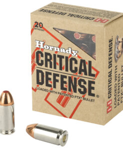 Hornady, Critical Defense 45ACP 185 Grain, Flex Tip, 20 Round Box