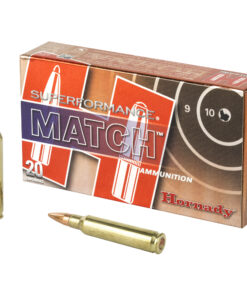 HORNADY MATCH 223 REM 75GR BTHP SPF 20RD Box