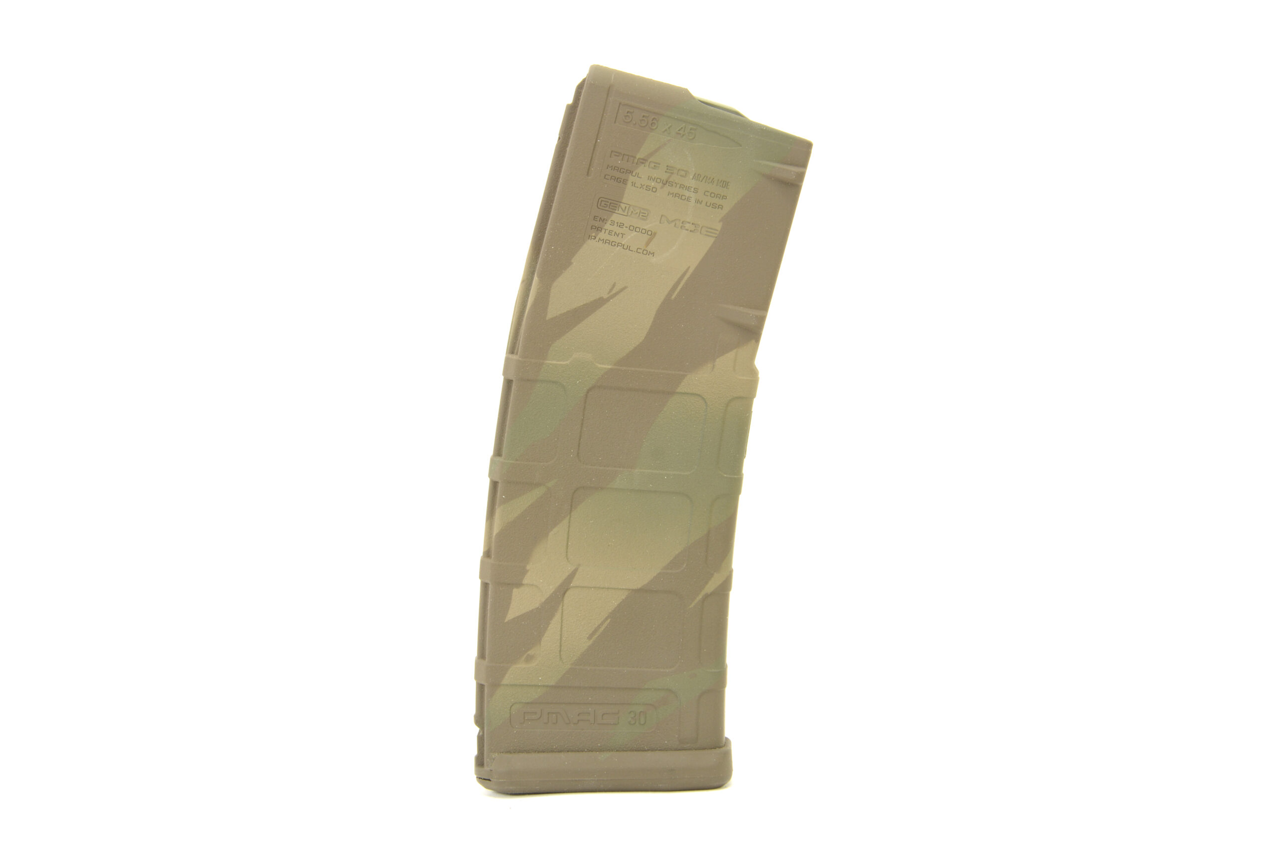 Magpul Pmag Moe 5.56 30rd - Woodland Tiger Stripe Cerakote