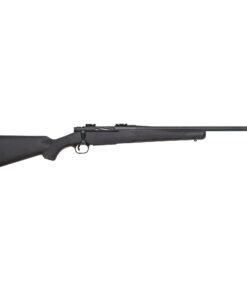 Mossberg, Patriot Predator Bolt Action Rifle 450 Bushmaster 20" Spiral Fluted And Threaded Barrel, Matte Blued Finish, Black Synthetic Stock, Adjustable Trigger, Weaver Style...