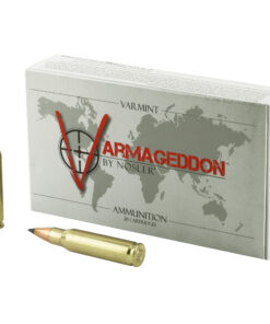 NOSLER, Varmageddon, 308 Win, 110 Grain, Flat Base Tipped, 20 Round Box
