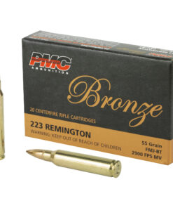 PMC, Bronze, 223REM, 55 Grain, Full Metal Jacket, 20 Round Box