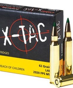 PMC, XTAC, 556NATO, 62 Grain, LAP, 20 Round Box, Green Tip