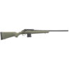 Ruger, American Predator Rifle, Bolt-Action, 6.5 Creedmoor, 22" Threaded Barrel, Matte Black Finish, Green Composite Stock, Scope Base, 3Rd AI Style Magazine