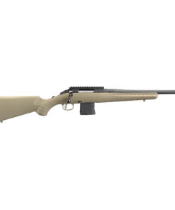 Ruger, American Ranch Rifle, Bolt-Action, 300 Blackout, 16.1" Threaded Barrel, Matte Black Finish, Flat Dark Earth Composite Stock, 10Rd AR Style Magazine