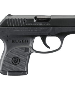 Ruger, LCP, Double Action Only, Semi-automatic, Polymer Frame Pistol, Sub-Compact, 380 ACP, 2.75" Barrel, Blued Finish, Integral Fixed Sights, 6 Rounds, 1 Magazine