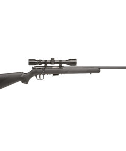Savage, 93R17F, Bolt Action Rifle, 17HMR, 21", Blue Finish Barrel, Synthetic Stock, 5Rd, AccuTrigger, With 3x9 Scope, Right Hand