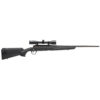 Savage Arms, Axis XP, Bolt Action Rifle, 350 Legend, 18" Barrel, Matte Finish, Black, Black Polymer Stock, Detachable Box Magazine, Includes Weaver 3-9x40 Scope, 4 Rounds, Right...