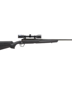 Savage Arms, Axis XP, Bolt Action Rifle, 350 Legend, 18" Barrel, Matte Finish, Black, Black Polymer Stock, Detachable Box Magazine, Includes Weaver 3-9x40 Scope, 4 Rounds, Right...