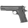 SDS Imports, 1911A1 Service, Single Action Only, Semi-automatic, Metal Frame Pistol, Full Size, 45 ACP, 5" Barrel, Steel, Parkerized Finish, Black, Fixed Sights, Manual Thumb...