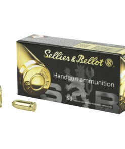 Sellier & Bellot, Pistol, 380ACP, 92 Grain, Full Metal Jacket, 50 Round Box
