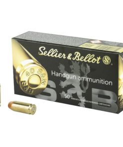 Sellier & Bellot, Pistol, 40S&W, 180 Grain, Full Metal Jacket, 50 Round Box