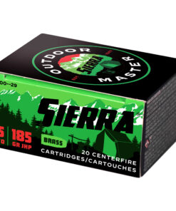 Sierra Bullets, Outdoor Master, 45 ACP, 185Gr, Jacketed Hollow Point, 20 Round Box