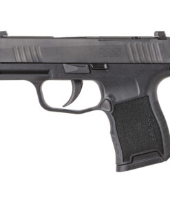 Sig Sauer, P365, Striker Fired, Semi-automatic, Polymer Frame Pistol, Sub-Compact, 380 ACP, 3.1" Barrel, Nitron Finish, Black, SIGLITE Day/Night Sights, 2 Magazines, 10 Rounds,...