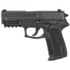 Sig Sauer, SP2022, Double Action/Single Action, Semi-automatic, Polymer Frame Pistol, Compact, 9MM, 3.9" Barrel, Nitron Finish, Black, SIGLITE Night Sights, Decocker, 15 Rounds,...