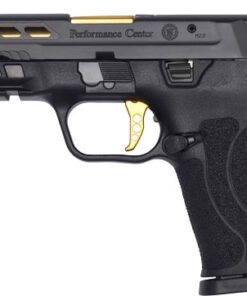 Smith & Wesson, M&P9 Shield EZ, Performance Center, Internal Hammer Fired, Semi-automatic, Polymer Frame, Micro-Compact, 9MM, 3.8" Ported Barrel, Armornite Finish, Black, HiViz...