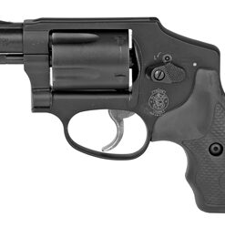 Smith & Wesson, Model 442, Double Action Only, Metal Frame Revolver, J-Frame, 38 Special, 1.875" Barrel, Alloy, Black, Rubber Grips, Integral Sights, 5 Rounds