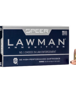 Speer Ammunition, Speer Lawman 9MM 147Gr, Total Metal Jacket, 50