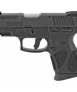 Taurus, PT111 G2C, Semi-automatic Pistol, Double Action Only, Compact , 9MM, 3.2" Barrel, Polymer Frame, Blued Finish, Polymer Grip, Adjustable Sights, 12Rd, 2 Magazines