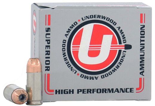 UNDERWOOD 9MM LUGER +P+ 115GR JHP 20RD