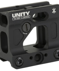 Unity Tactical, FAST Micro, Red Dot Mount, 2.26" Optical Height, Compatible with T1/T2 Footprints, Anodized Finish, Black
