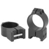 Warne Scope Mounts, Maxima Permanent Attach Ring, 30mm, High, Matte Finish