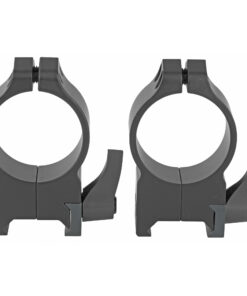 Warne Scope Mounts, Maxima Quick Detach Ring, 1", High, Matte Finish