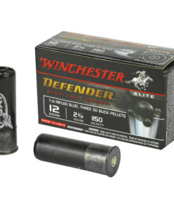 Winchester Ammunition, Defender, Supreme Elite, 12 Gauge, 2.75", Buckshot, 10 Round Box