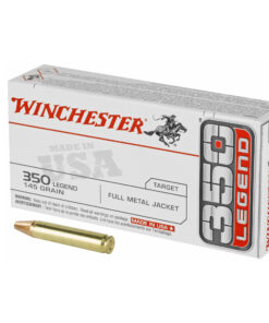 Winchester Ammunition, USA, 350 Legend, 145 Grain, Full Metal Jacket, 20 Round Box