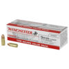 Winchester Ammunition, USA, 9MM, 115 Grain, Full Metal Jacket, 100 Round Box