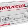 WINCHESTER USA 223 REMINGTON 20RD 55GR FMJ