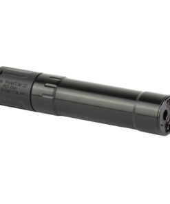 Yankee Hill Machine Co, Phantom .22 Suppressor, 22LR, 17HMR, 22MAG, 5.7x28, Rimfire Suppressor, 4 oz, 5.5" Long, 1.1" Diameter, Black, Aluminum and Stainless Steel