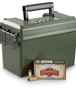 200 rds. .45 Colt 250 Grain Lead Flat Nose Ammo with Can